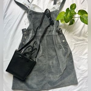 NWT AMERICAN EAGLE OUTFITTERS GREY OVERALLS XL